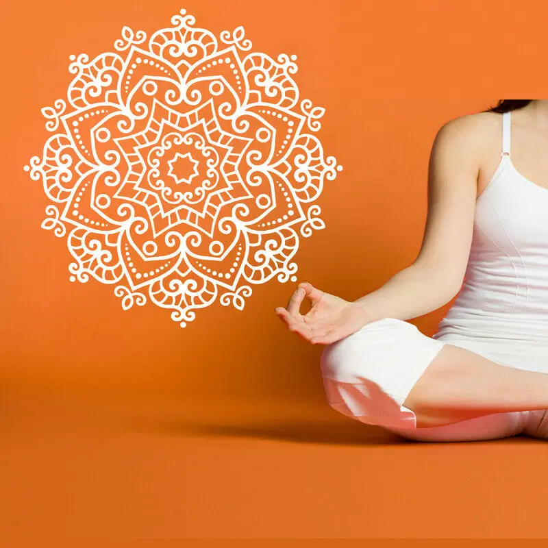 Home Gym Yoga Room - Yoga hindúismo Buda pegatina de pared