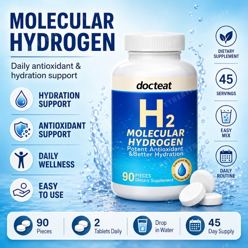 Kettler Home Gym - 90 Tabletas de Hidrógeno Molecular H2