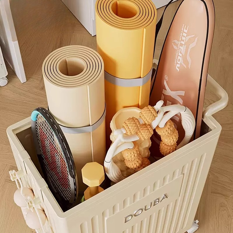 Caja de almacenamiento de equi - Home Gym Yoga Room reseña y precio
