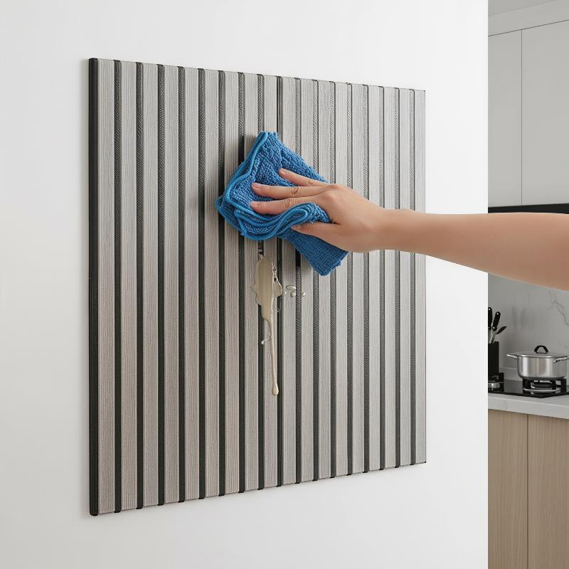 Paneles de Pared de Listones d - Home Gym Yoga Room reseña y precio