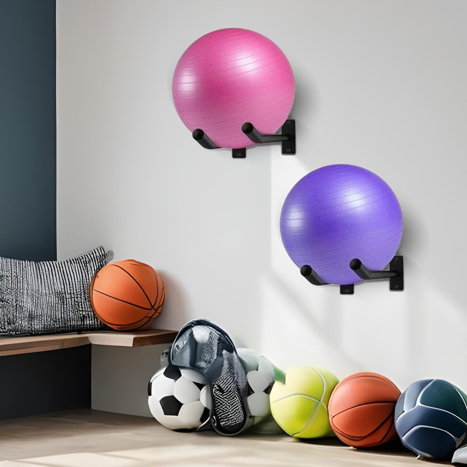 Soporte para Balones de Ejerci - Home Gym Yoga Room reseña y precio