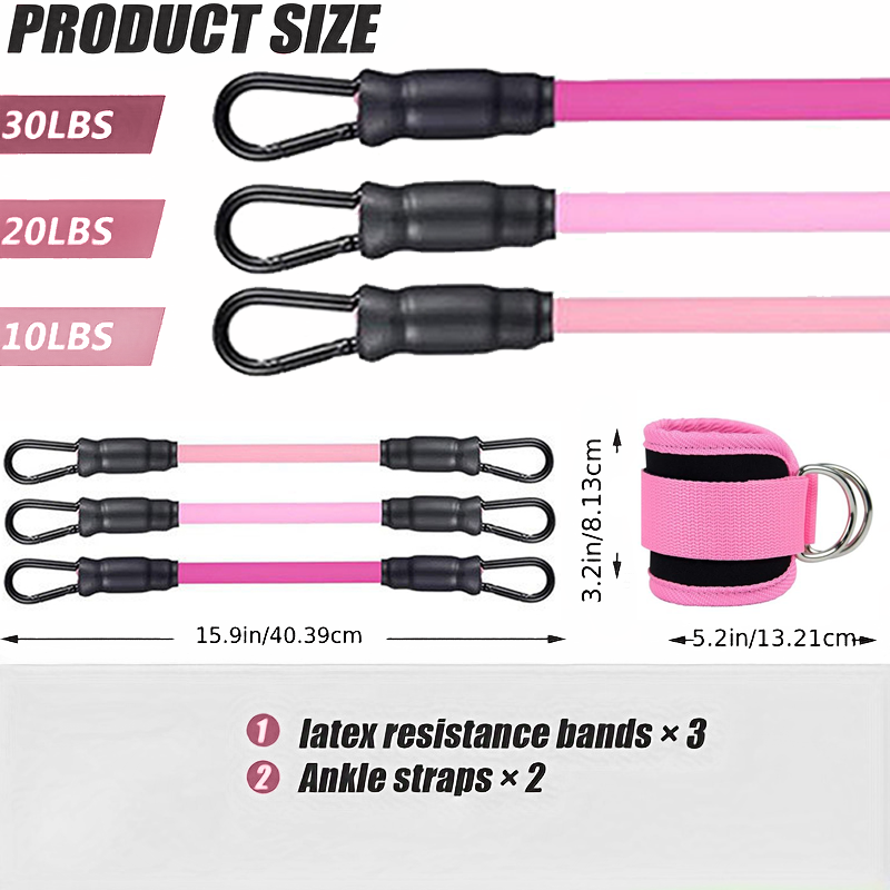 Correas de tobillo, conjunto d - Home Gym Kit For Men reseña y precio