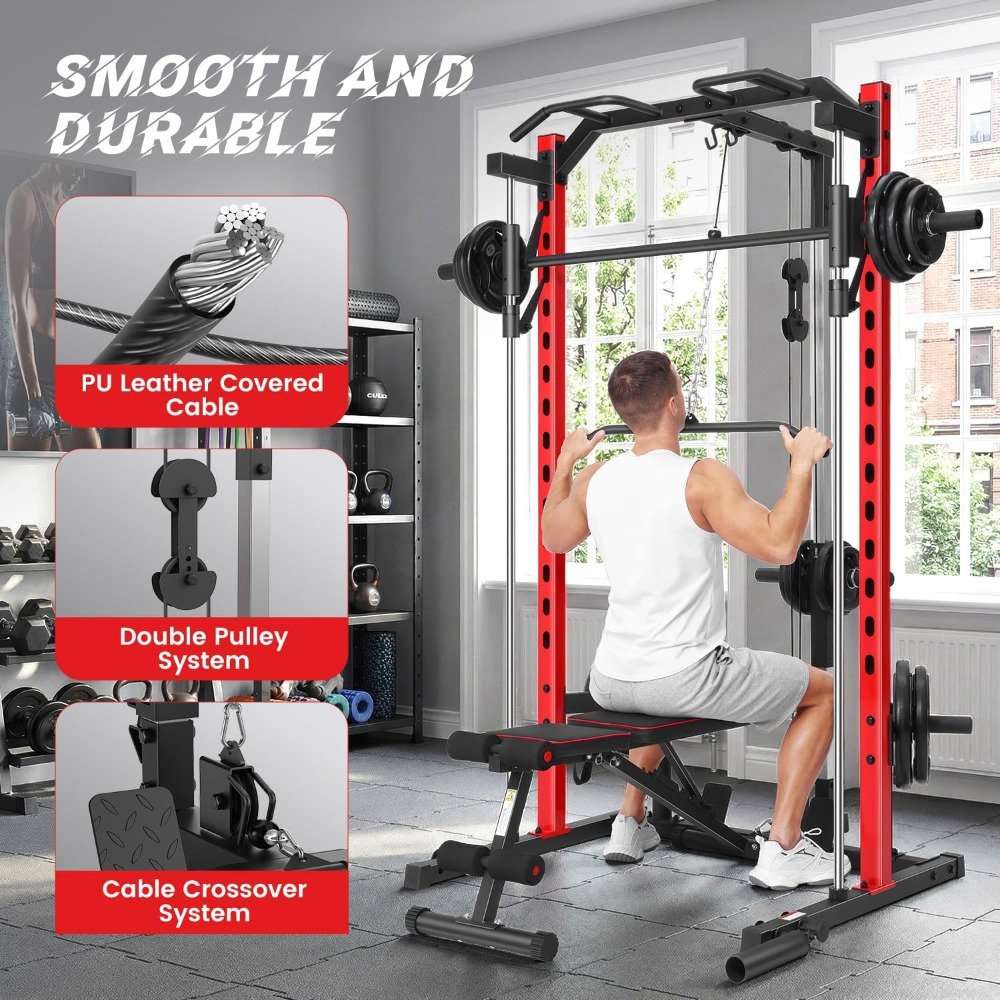Máquina Smith Todo en Uno con  - Home Gym All In One reseña y precio