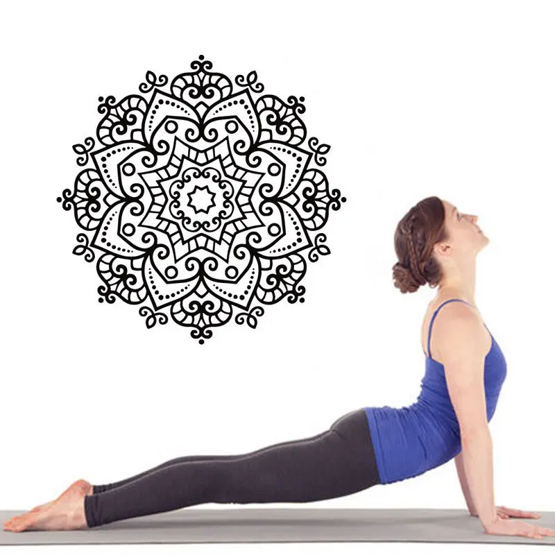 Yoga hindúismo Buda pegatina d - Home Gym Yoga Room reseña y precio