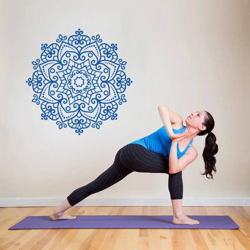 Yoga hindúismo Buda pegatina d - Home Gym Yoga Room reseña y precio