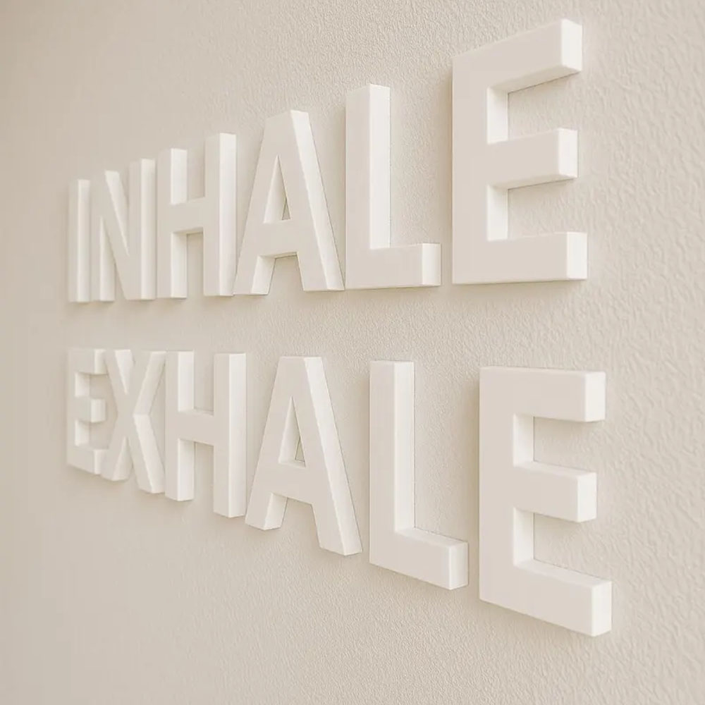 Letras Decorativas de Pared IN - Home Gym Yoga Room reseña y precio