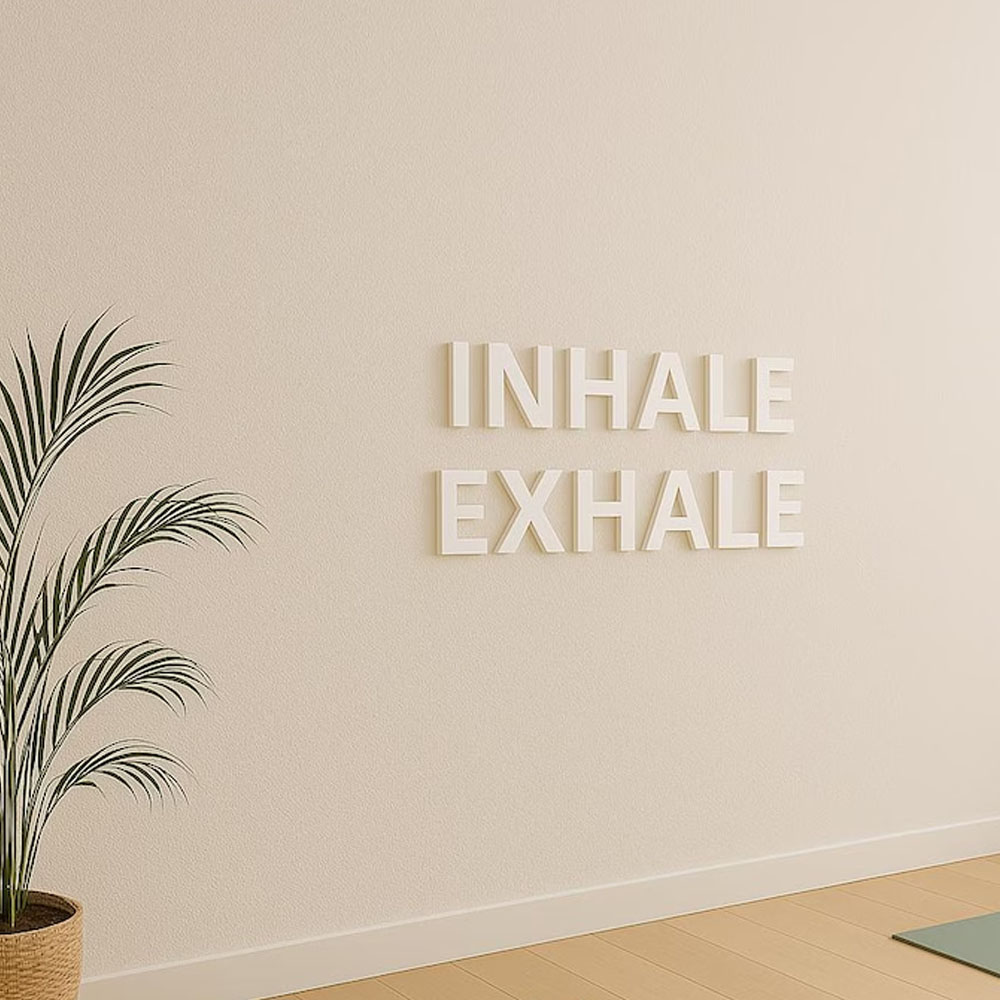 Letras Decorativas de Pared IN - Home Gym Yoga Room reseña y precio