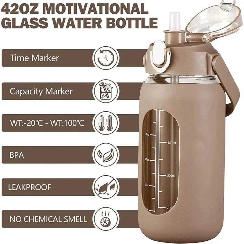 Botellas de agua de vidrio de  - Kettler Home Gym reseña y precio