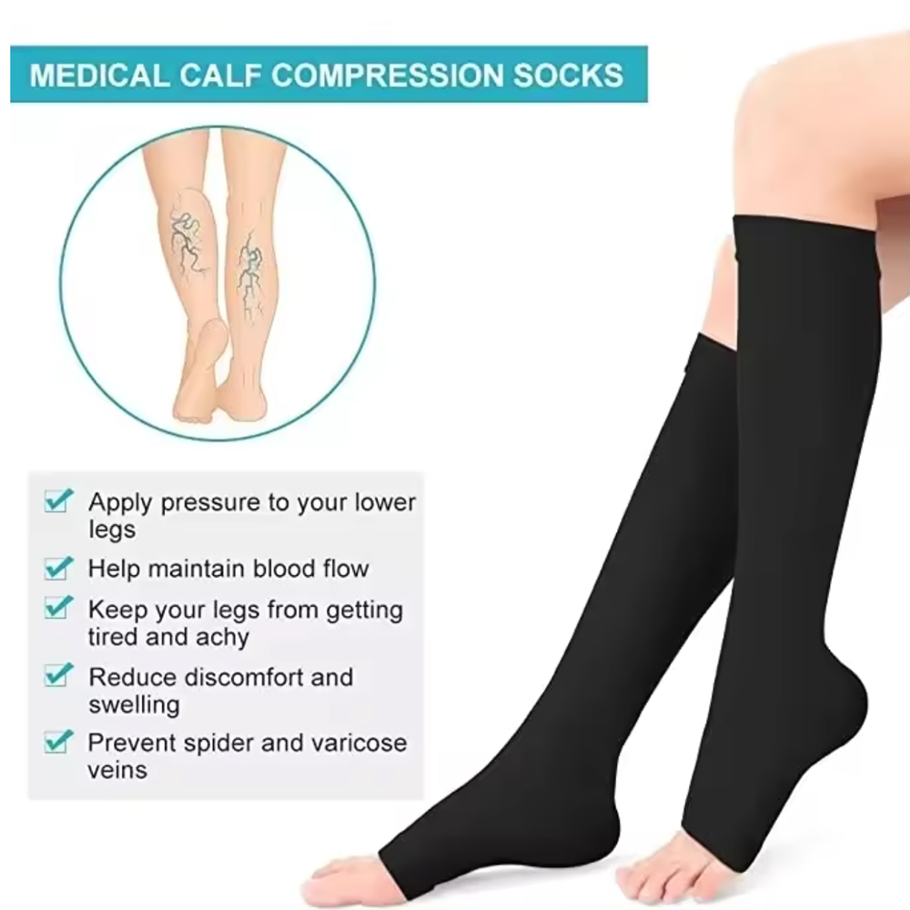 Medias de compresión de grado  - Seated Calf Raise reseña y precio