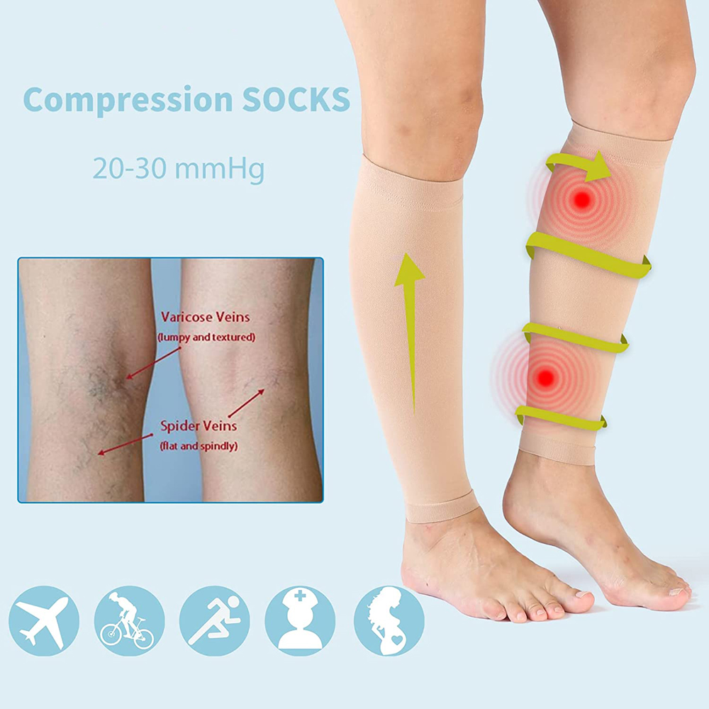 1 par de manguitos de compresi - Seated Calf Raise reseña y precio