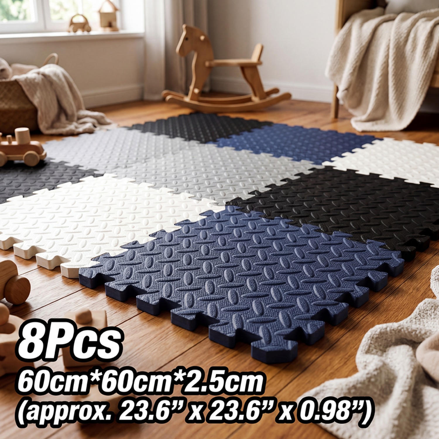Alfombra de espuma EVA de 8 pi - Home Gym Yoga Room reseña y precio