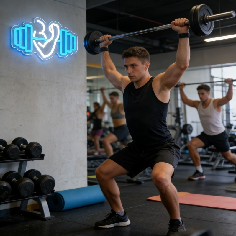 Letrero LED de Neón con Diseño - Home Gym Yoga Room reseña y precio