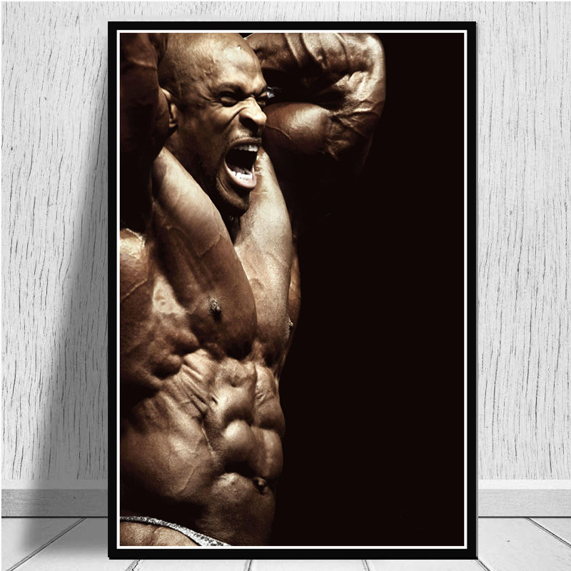 Ronnie Coleman-pintura en lien - Home Gym York reseña y precio